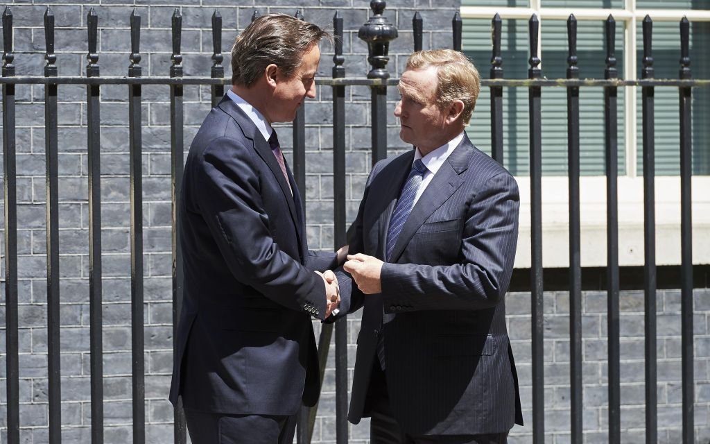 David Cameron meeting Irish Prime Minister