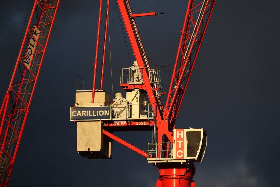 The government had awarded Carillion £2bn worth of contracts even after profit warnings in July 2017