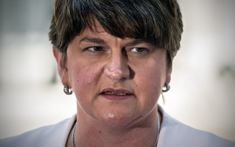 Arlene Foster is the leader of the DUP, a Northern Ireland party that is the Tories' parliamentary ally