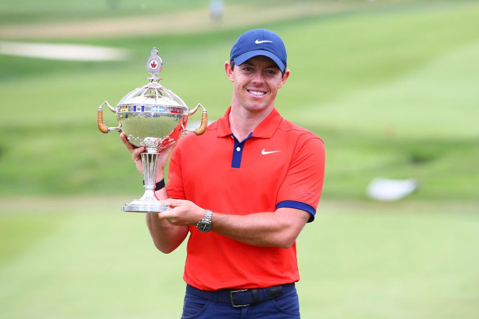 Rory McIlroy claimed the Canadian Open last weekend