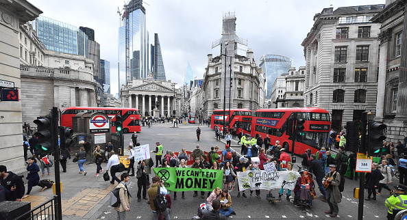 Extinction Rebellion targets City of London