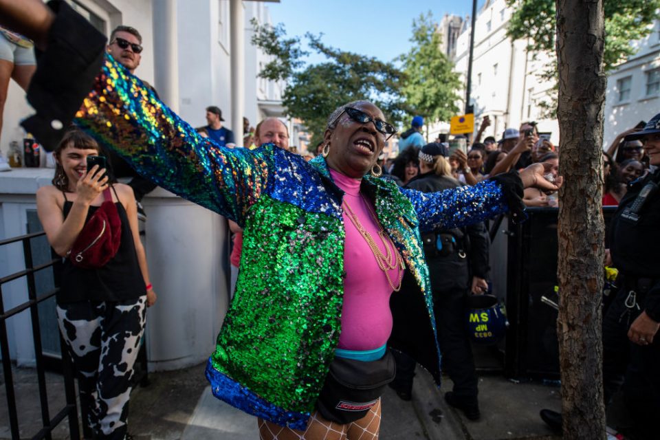 A dancing grandmother drew a crowd at Notting Hill Carnival 2019 