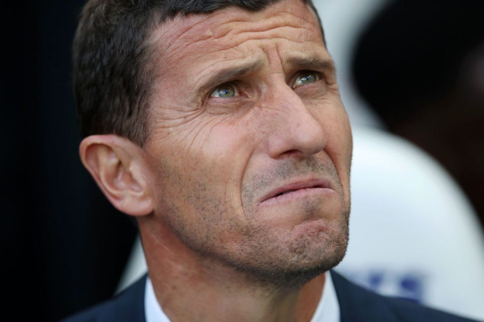 NEWCASTLE UPON TYNE, ENGLAND - AUGUST 31: Javi Gracia, Manager of Watford looks on prior to the Premier League match between Newcastle United and Watford FC at St. James Park on August 31, 2019 in Newcastle upon Tyne, United Kingdom. (Photo by Ian MacNicol/Getty Images)
