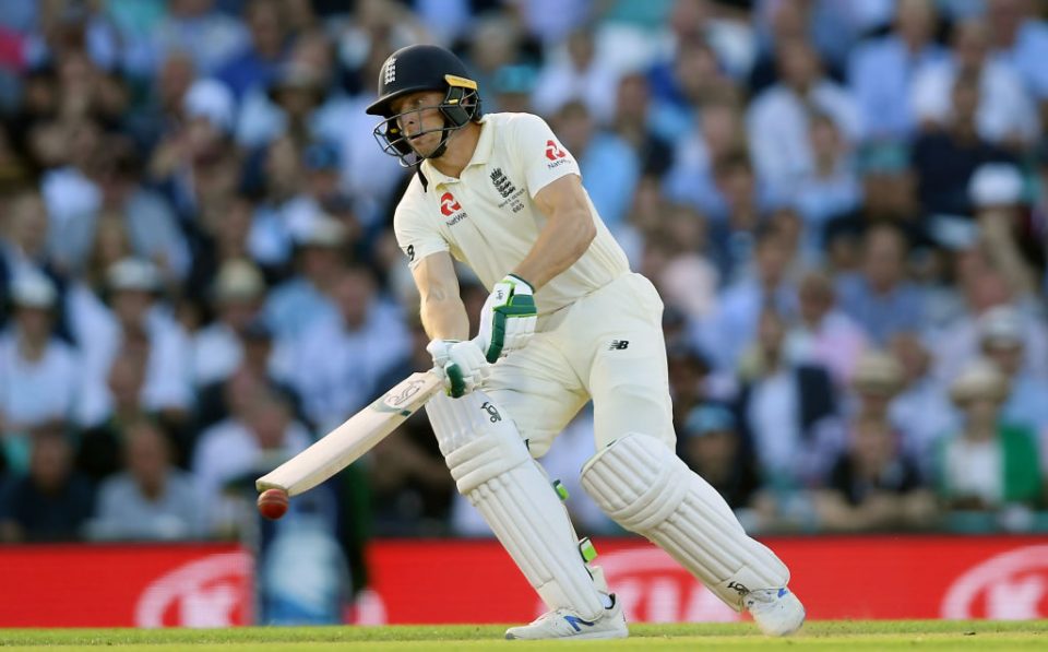 LONDON, ENGLAND - SEPTEMBER 12: Jos Buttler of England scoops during Day One of the 5th Specsavers Ashes Test between England and Australia at The Kia Oval on September 12, 2019 in London, England. (Photo by Alex Davidson/Getty Images)