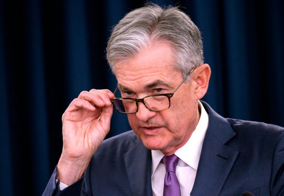 Donald Trump has put Federal Reserve boss Jerome Powell (pictured) under pressure to slash interest rates (Getty)
