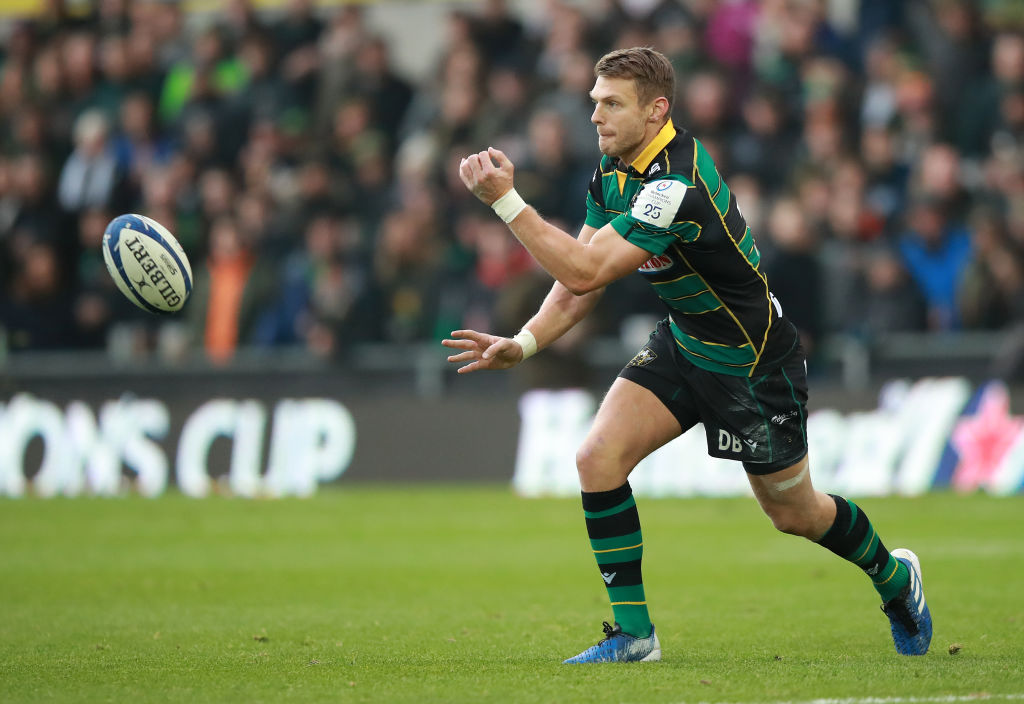 Northampton fly-half Dan Biggar 