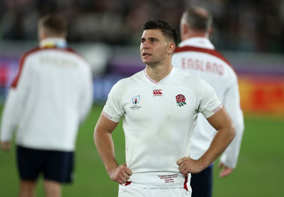 YOKOHAMA, JAPAN - NOVEMBER 02:  Ben Youngs of England looks dejected after their defeat during the Rugby World Cup 2019 Final between England and South Africa at International Stadium Yokohama on November 02, 2019 in Yokohama, Kanagawa, Japan. (Photo by David Rogers/Getty Images)