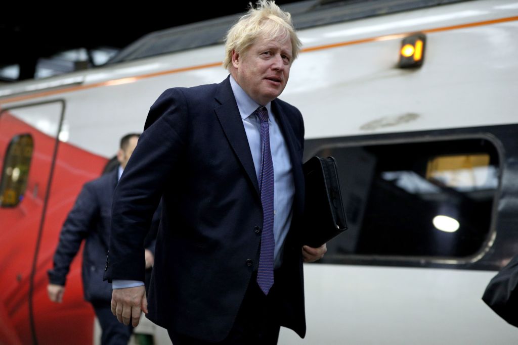 Boris Johnson has expressed doubt over the HS2 high-speed rail project