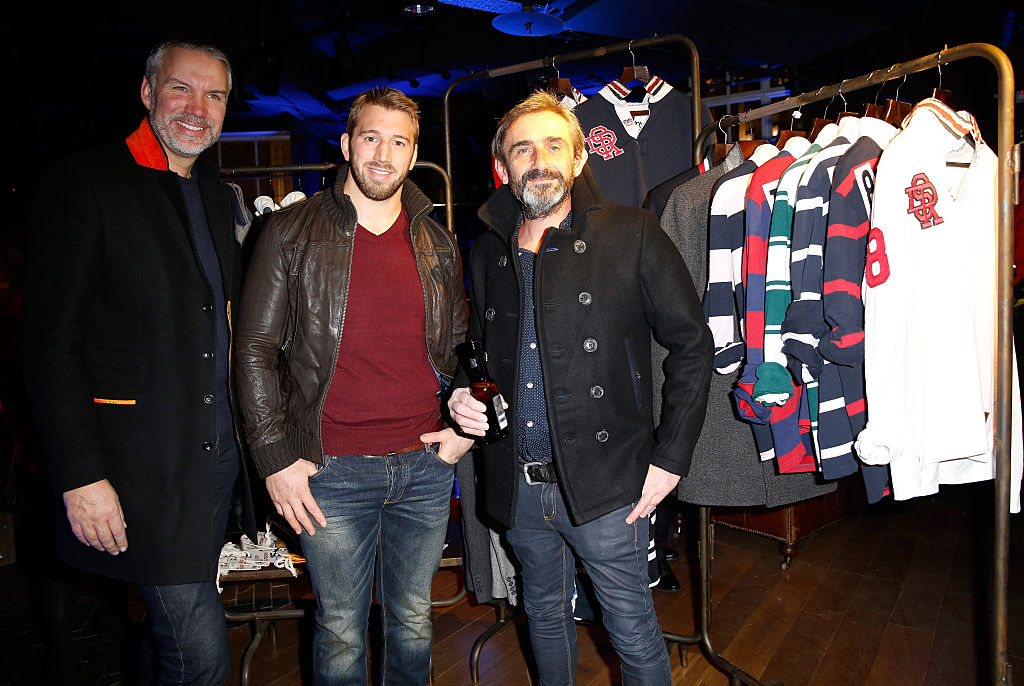Saga's Euan Sutherland pictured on the left along with Superdry co-founder Julian Dunkerton (right)
