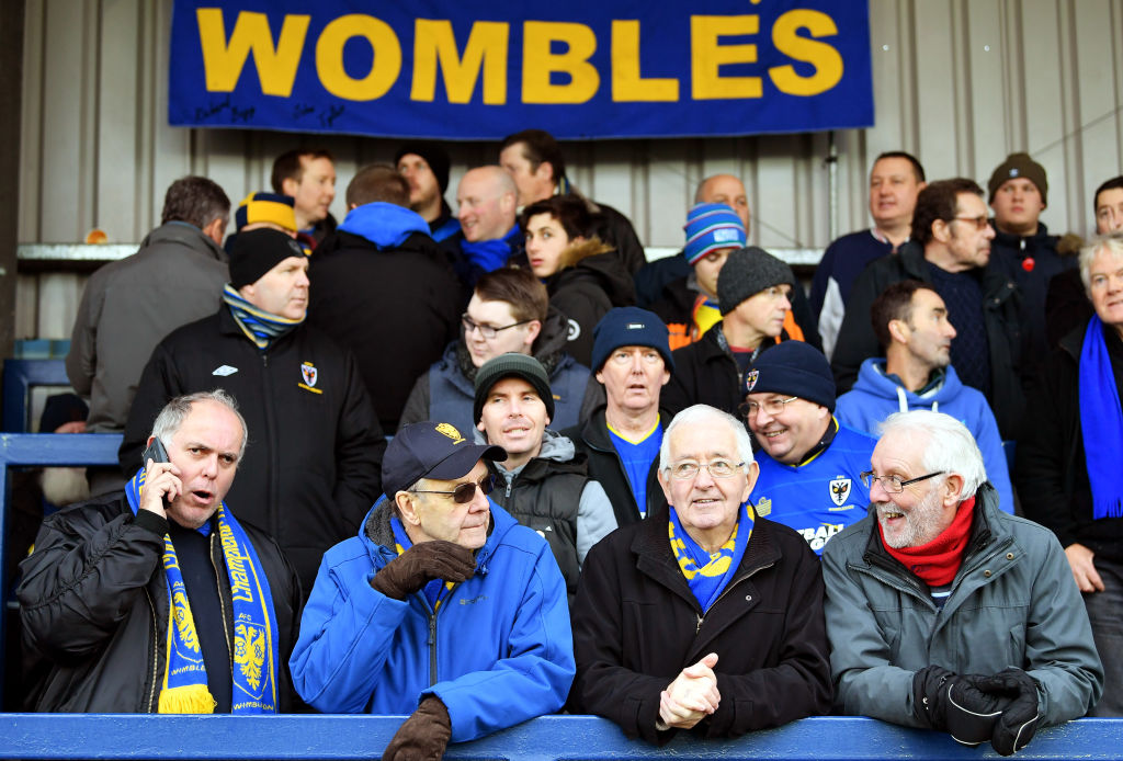 AFC Wimbledon fans