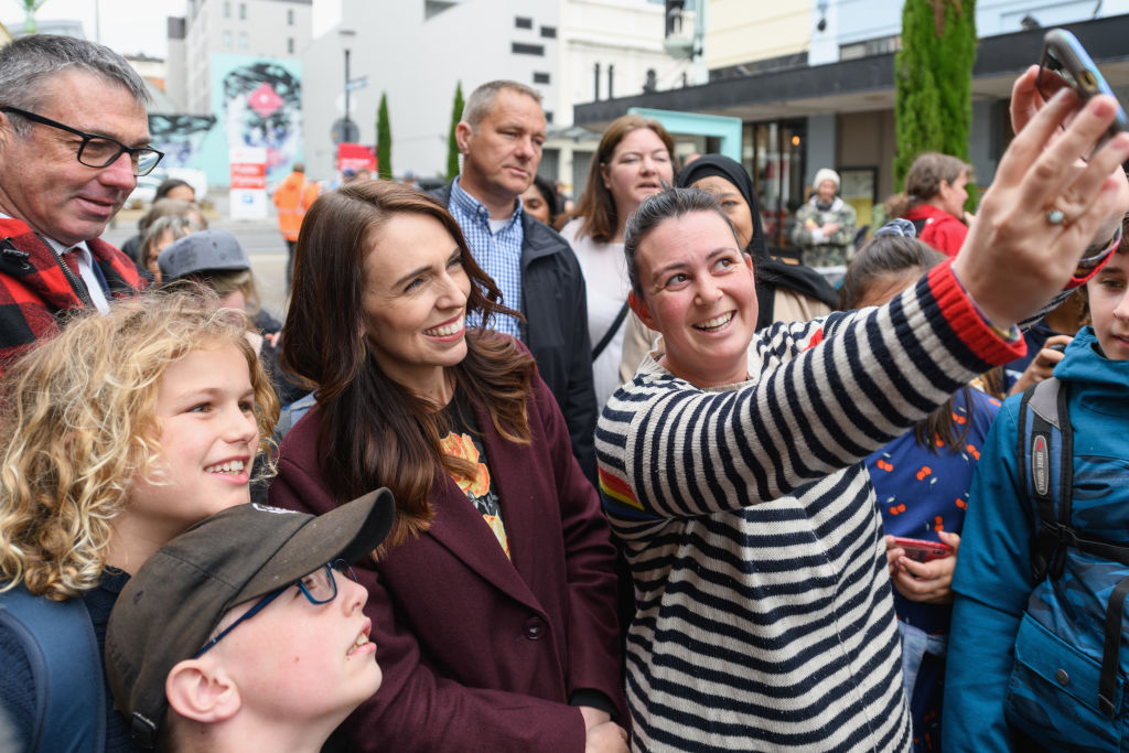Prime Minister And Labour Leader Jacinda Ardern Campaigns In Christchurch