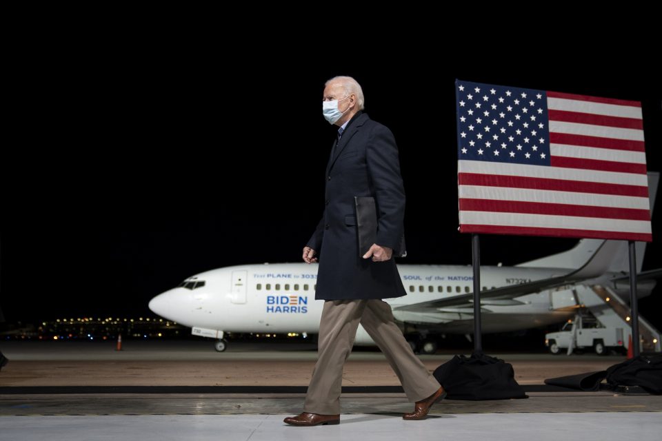 Presidential Candidate Joe Biden Delivers Remarks In Milwaukee, Wisconsin