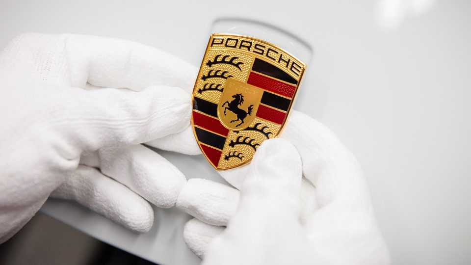 Porsche badge