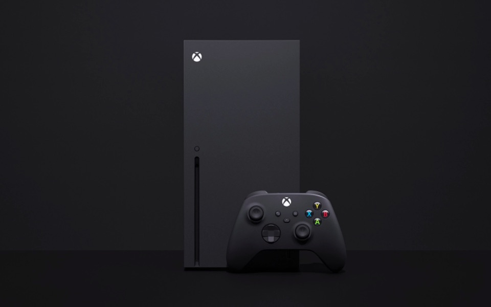 The new "tower" design of the Xbox Series X