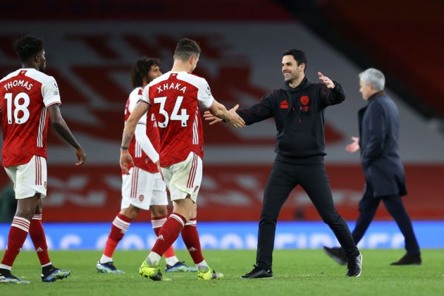 Arsenal's victory over Tottenham vindicated the decision by Arteta to take a hard line with Aubameyang